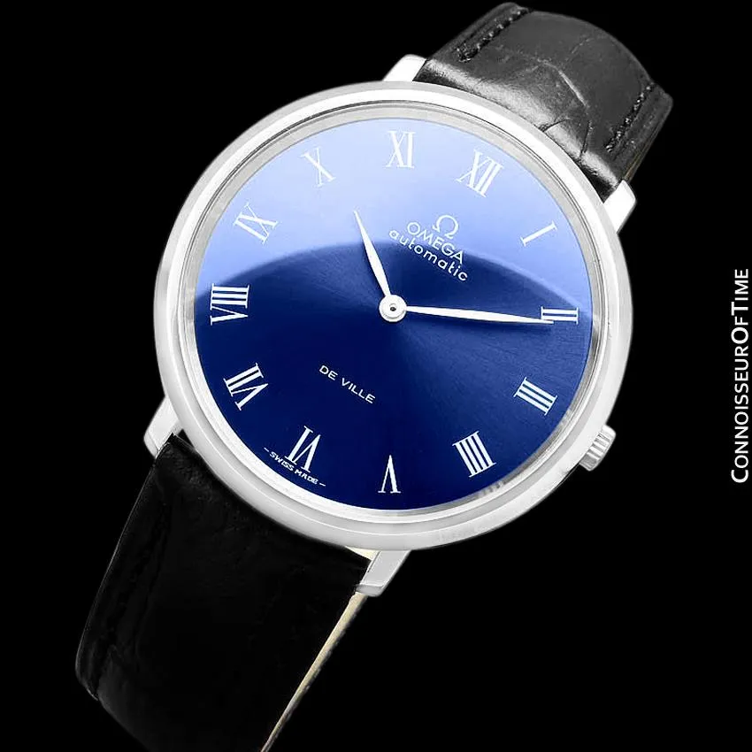 1974 Omega Vintage De Ville Mens Full Size Automatic Watch - Stainless Steel