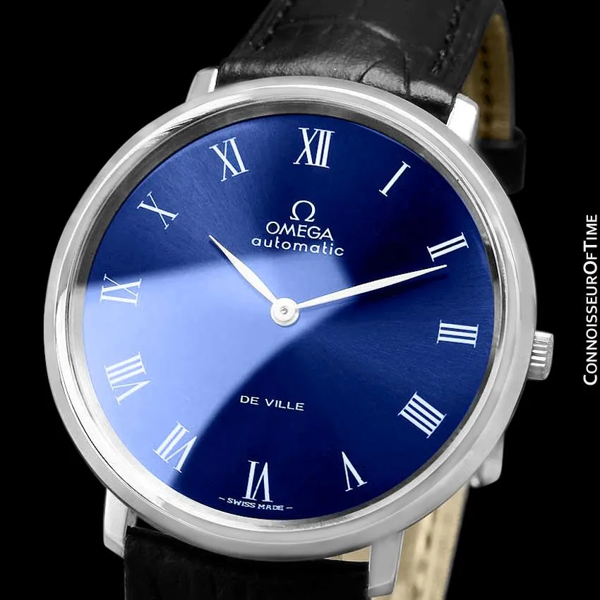 1974 Omega Vintage De Ville Mens Full Size Automatic Watch - Stainless Steel