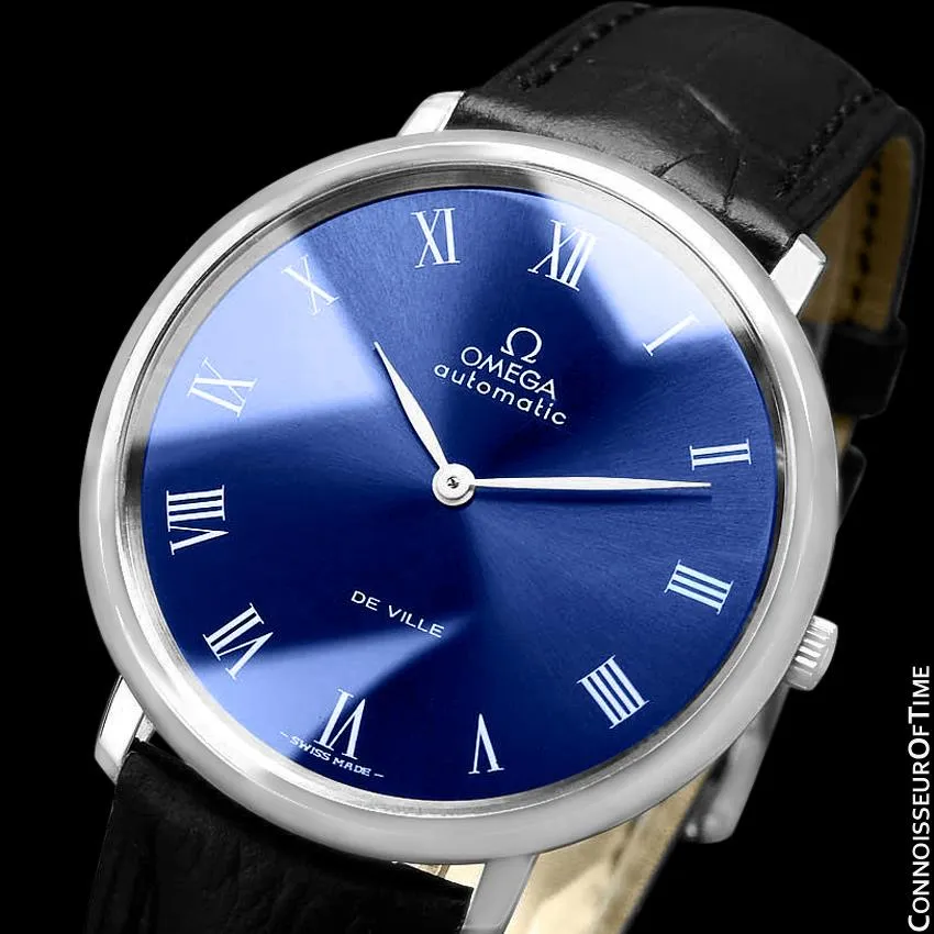 1974 Omega Vintage De Ville Mens Full Size Automatic Watch - Stainless Steel