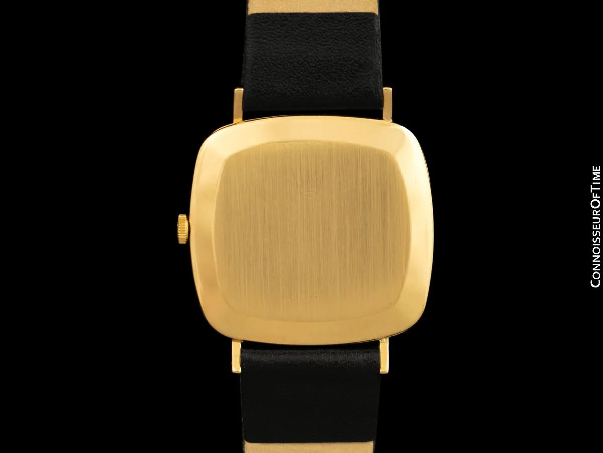 1975 Rolex Cellini Vintage Mens Handwound TV Watch, Ref. 4084 - 18K Gold
