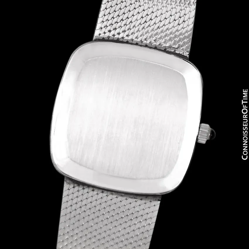1978 Omega De Ville Vintage Mens Dress Watch with Light Tiffany Blue / Seafoam DIal - Stainless Steel