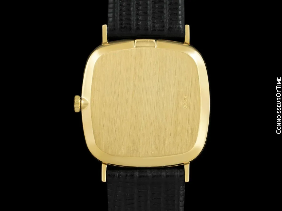 1987 Rolex Cellini Vintage Mens Midsize Handwound Watch, Ref. 4114 - 18K Gold