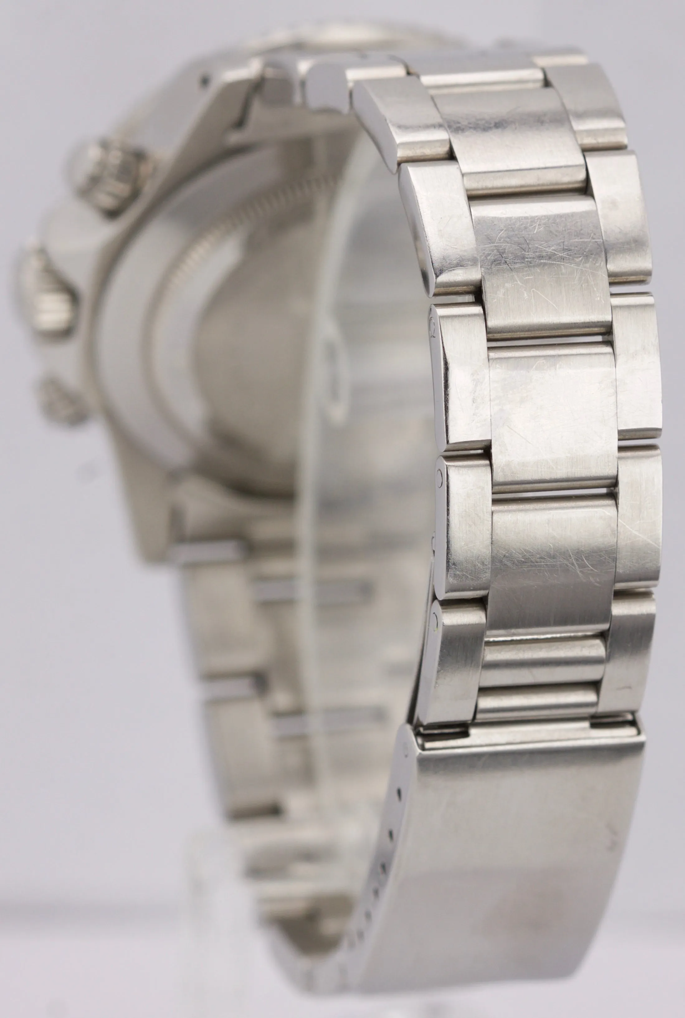 1992 Tudor Big Block Oysterdate 79170 BLACK REVERSE PANDA Chronograph 40mm Watch