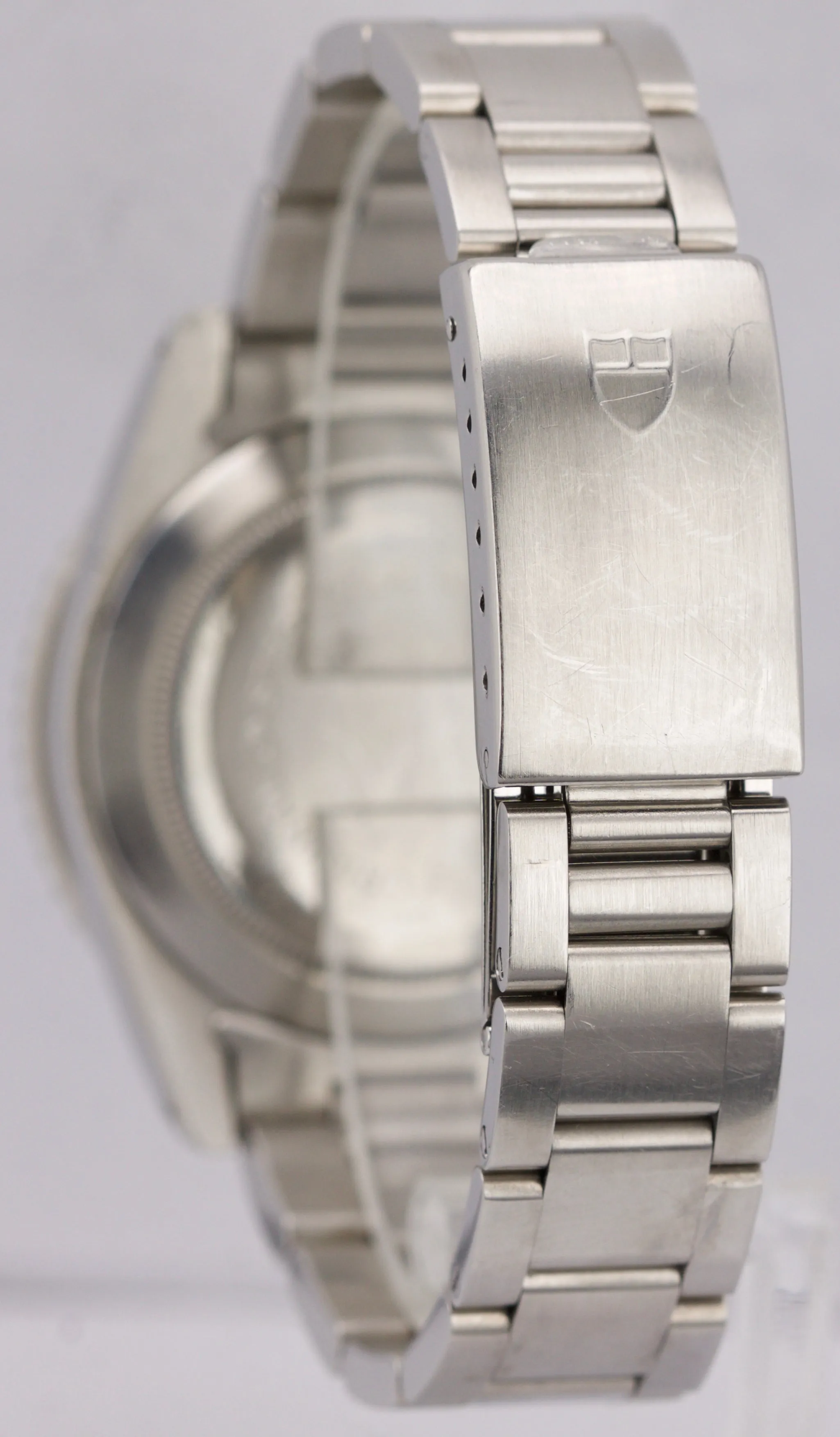 1992 Tudor Big Block Oysterdate 79170 BLACK REVERSE PANDA Chronograph 40mm Watch