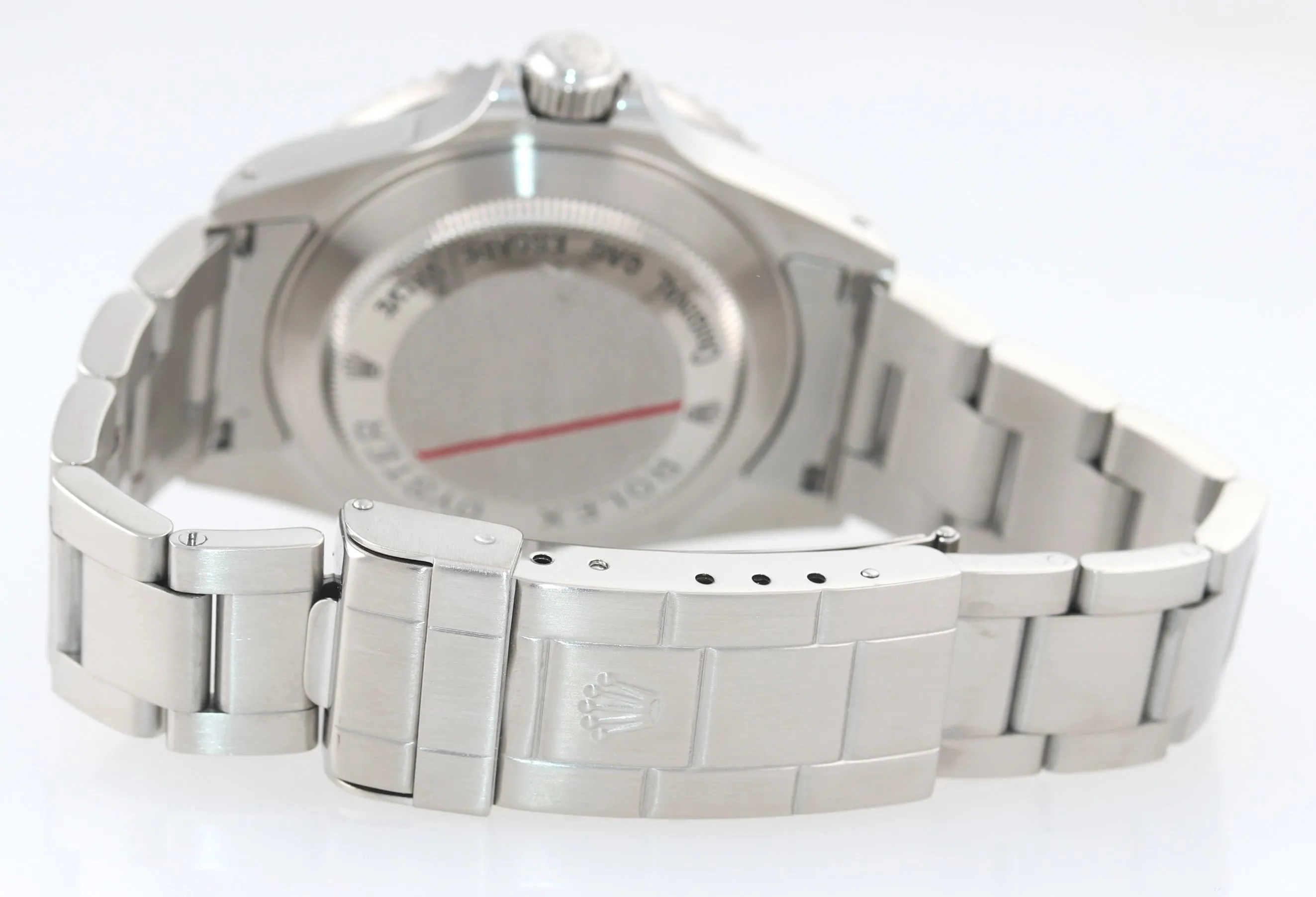2002 PAPERS Rolex Sea-Dweller Steel 16600 40mm Date Black Diver Kit Watch Box