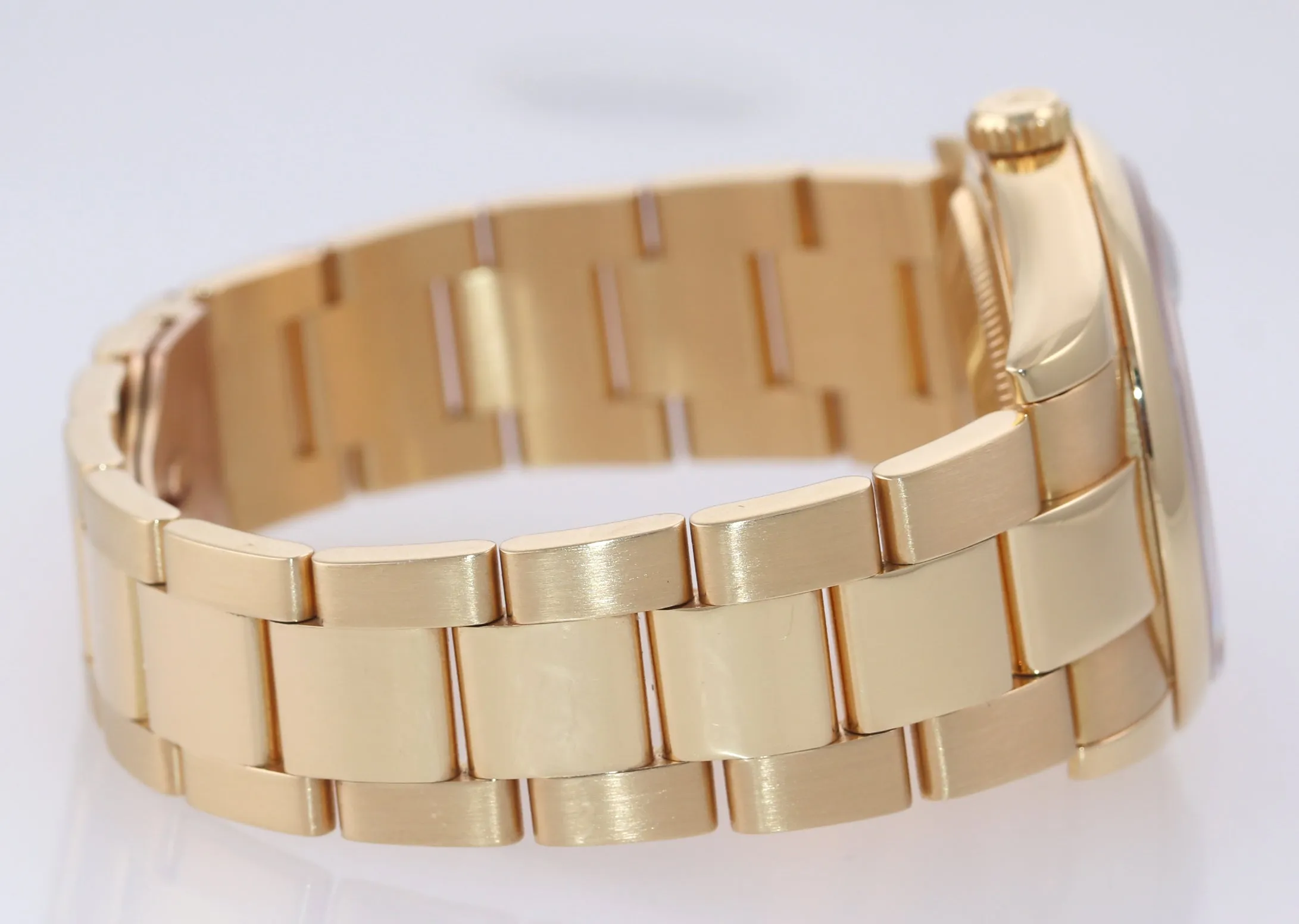 2020 RSC Rolex Day-Date President Yellow Gold 118208 Blue Rehaut 118238 watch