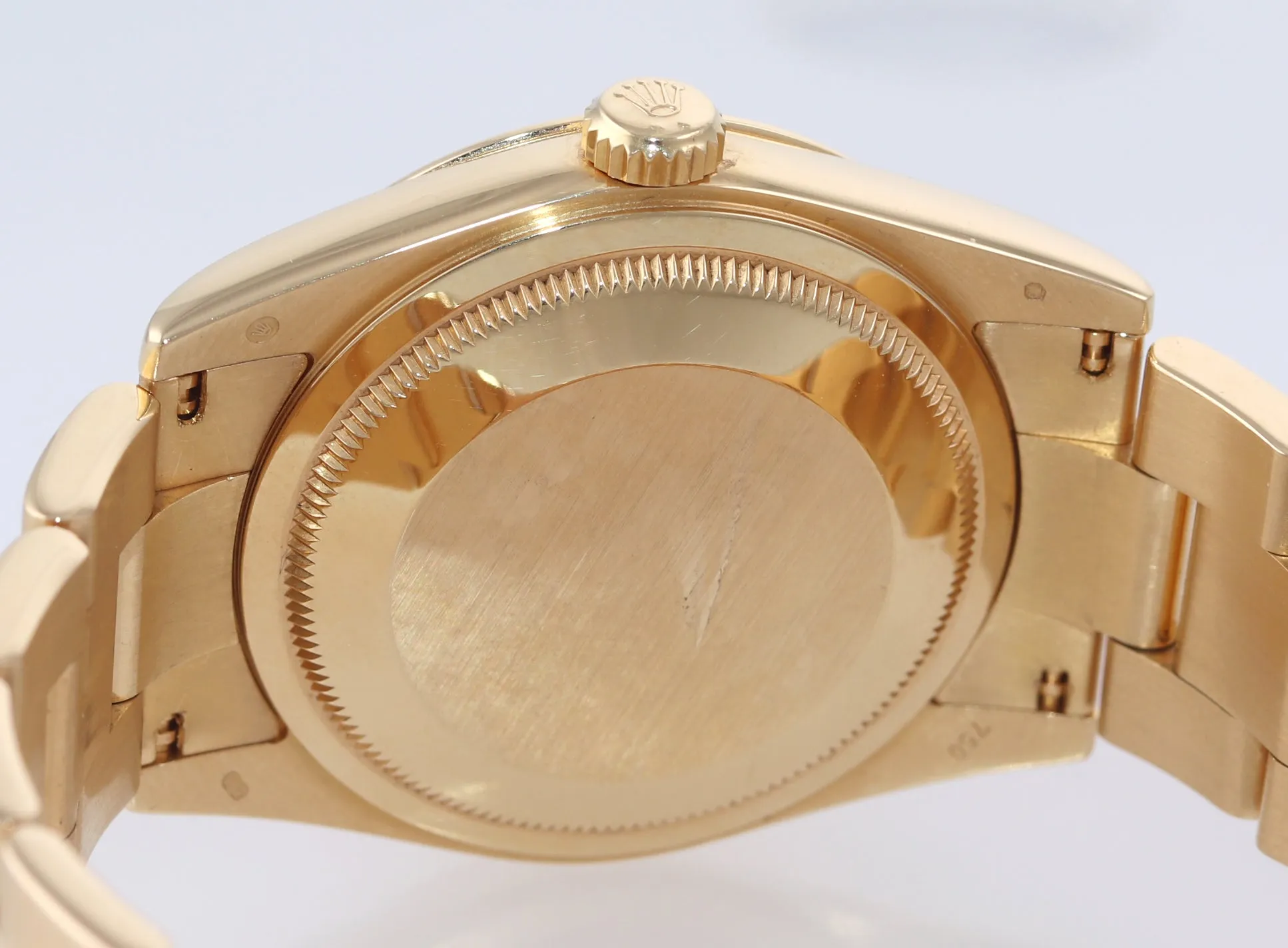 2020 RSC Rolex Day-Date President Yellow Gold 118208 Blue Rehaut 118238 watch