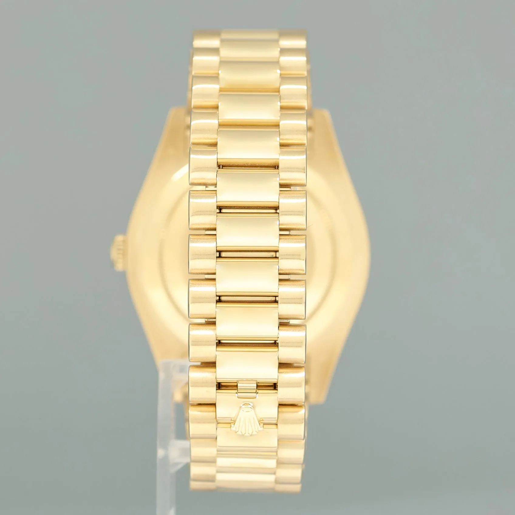 2025 RSC PAPERS Rolex Day Date II President Yellow Gold White Dial 41mm 218238 Watch