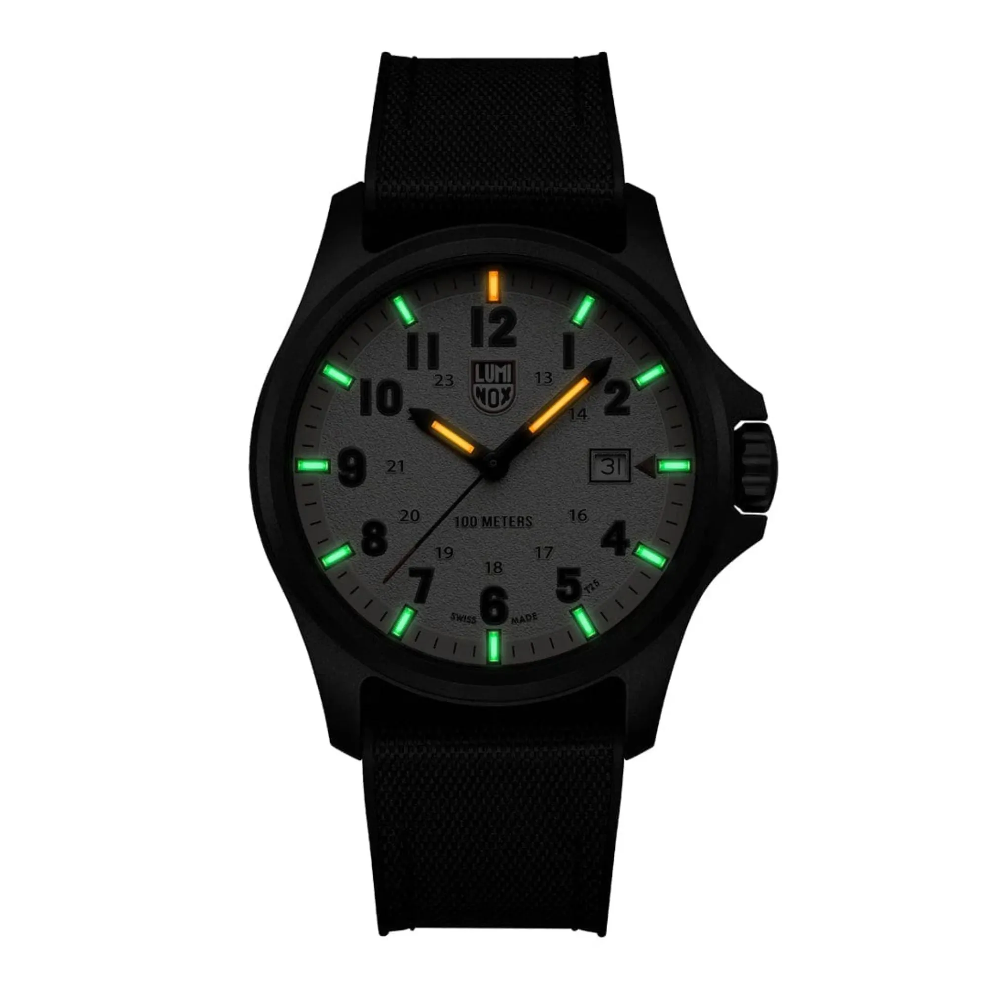 43MM LUMINOX ATACAMA FIELD SERIES QUARTZ WATCH WITH WARM GREY DIAL