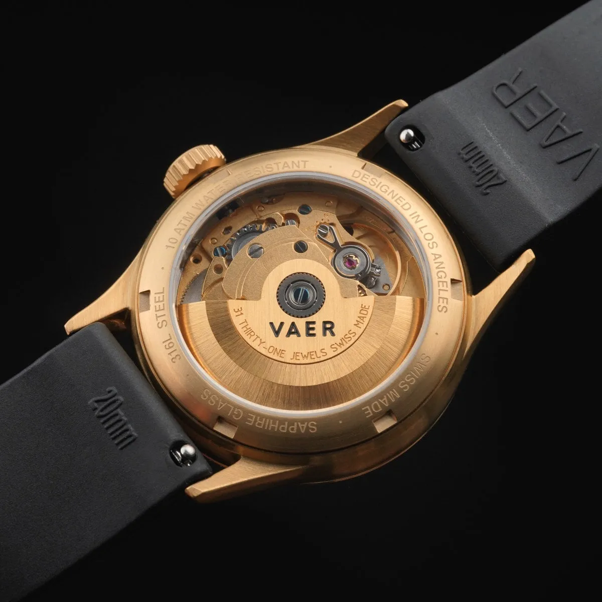 A12 Ceremony Swiss 36mm - Gold