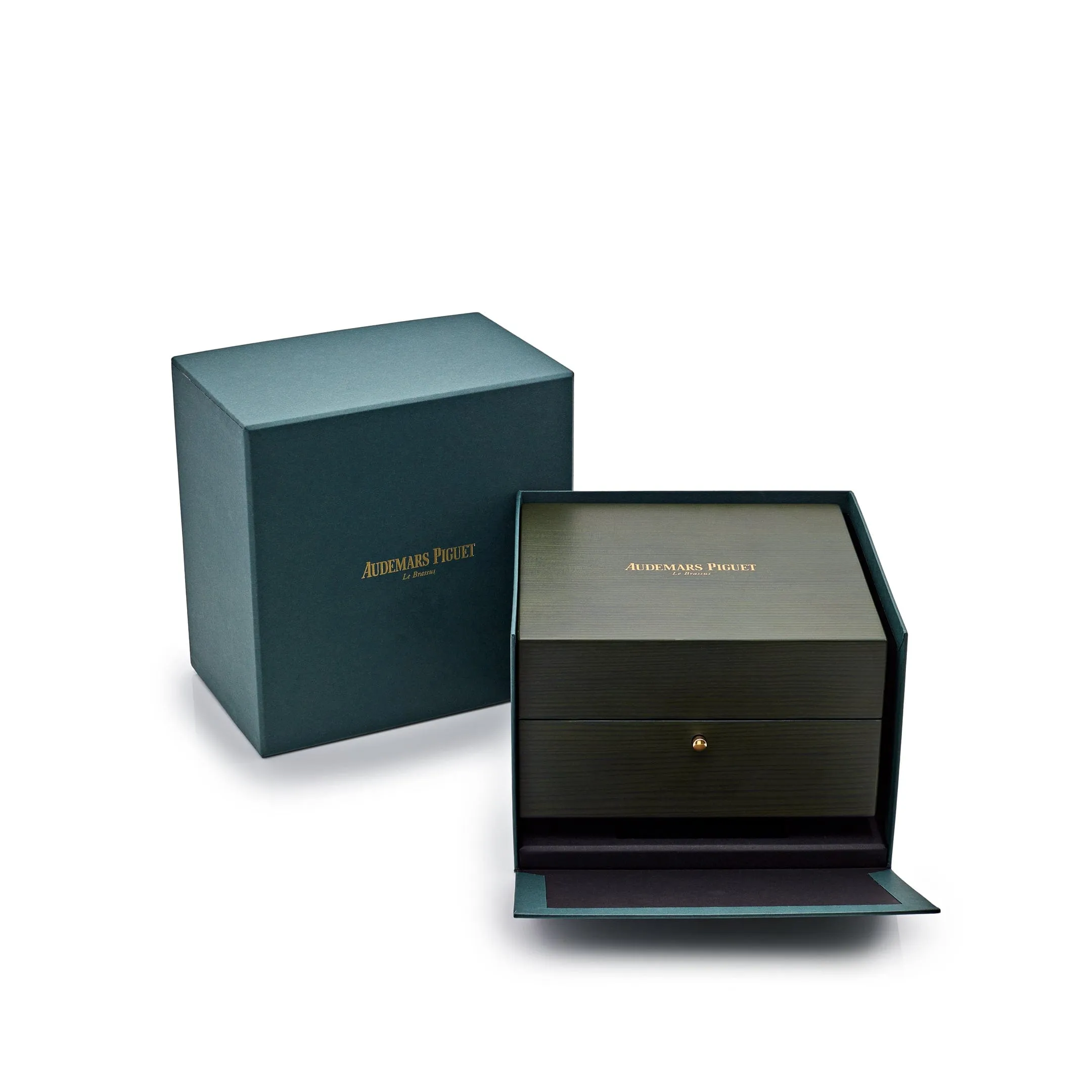 A&P Luxury Watches Royal Oak 15550BA.GG.1356BA.01 Frosted Yellow Gold Smoked Yellow Dial