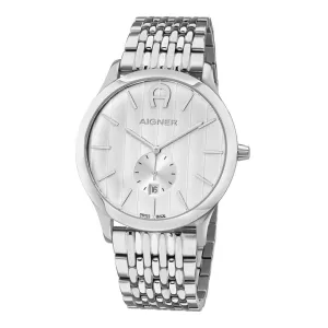 Aigner Tre Men's Watch Stainless Steel Case With Silver Dial