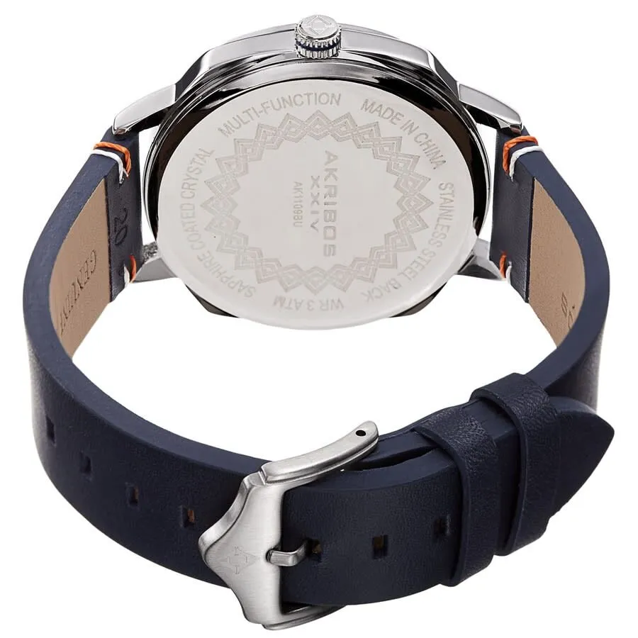 Akribos Xxiv Quartz White Dial Men's Watch AK1109BU