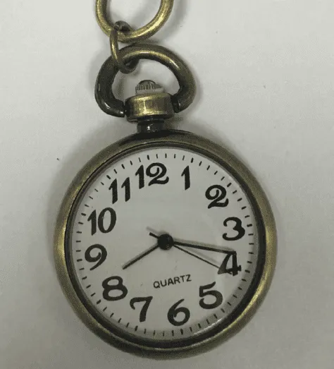 Alvis Tackleton Vintage - The Nevermore Steampunk Pocket Watch Keychain
