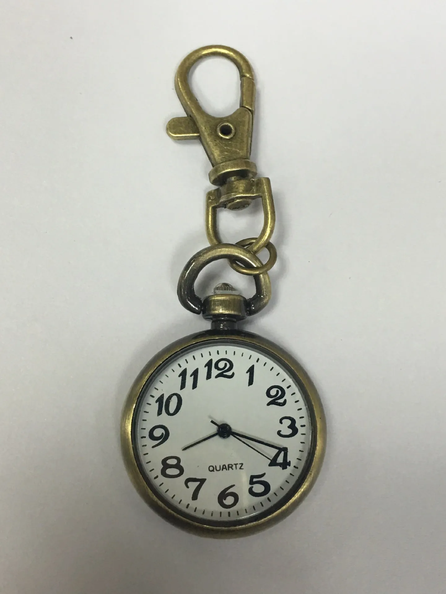 Alvis Tackleton Vintage - The Nevermore Steampunk Pocket Watch Keychain