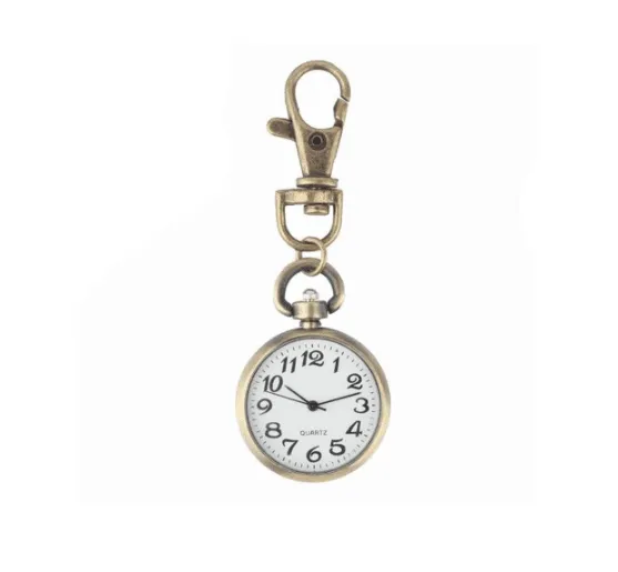 Alvis Tackleton Vintage - The Nevermore Steampunk Pocket Watch Keychain