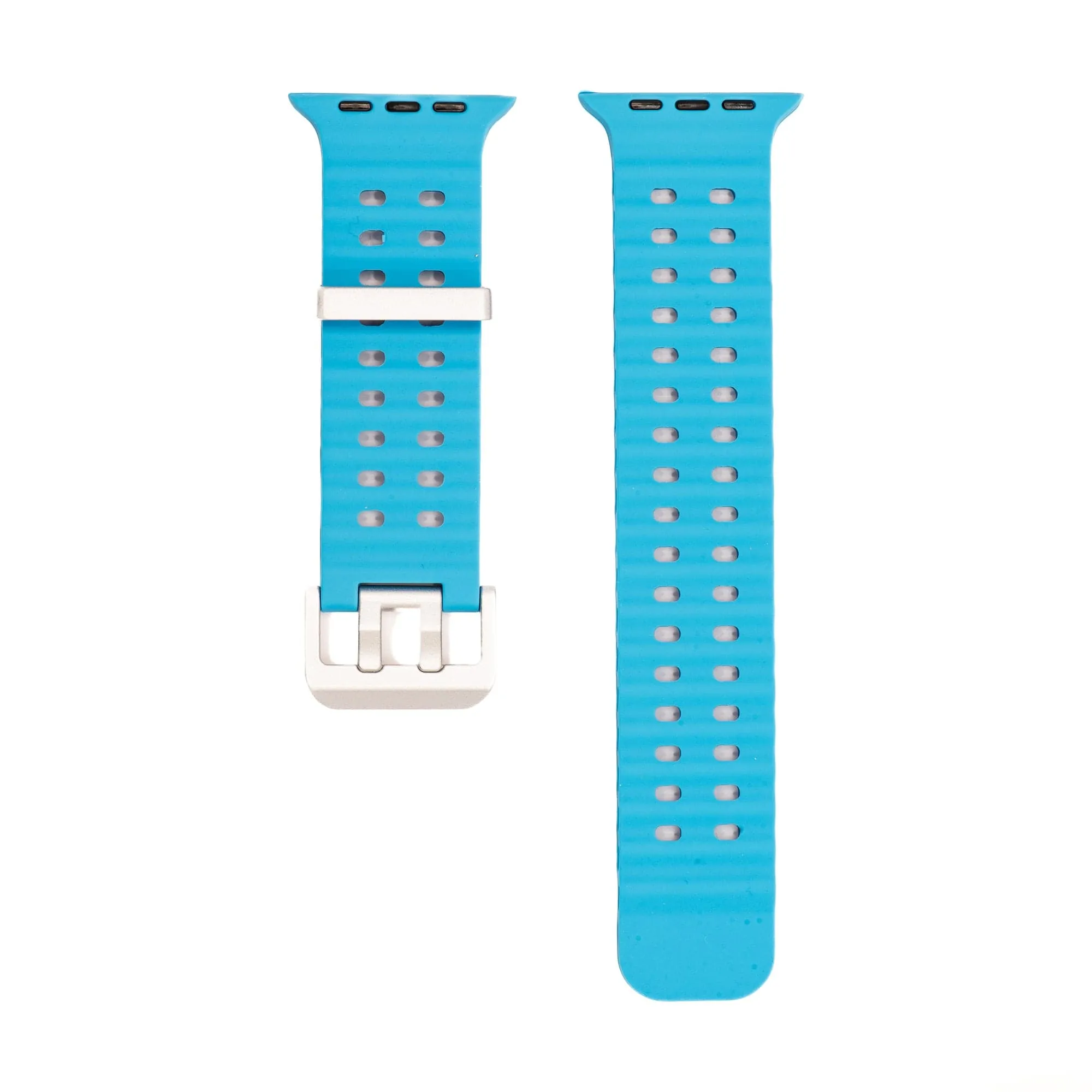 Apple Band ULTRA - Silicone Wave - BluShark Blue