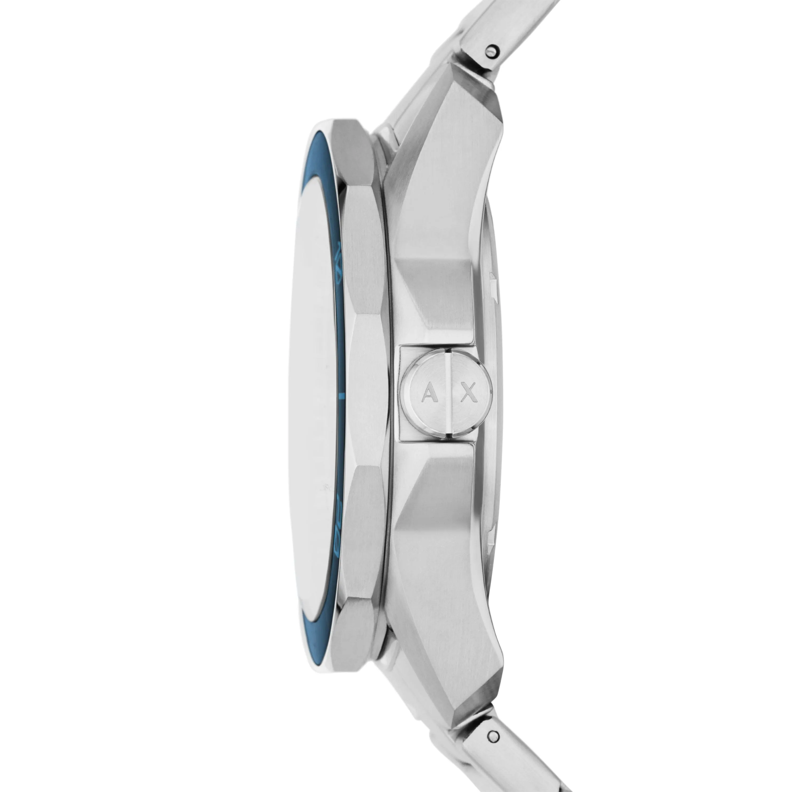 Armani Exchange Three-Hand Date Stainless Steel Watch AX1950