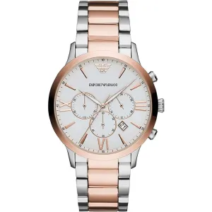 Armani Silver Steel Watch