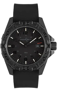Armourlite Operator Series Tritium Military Watch, Blackout Design, AL1502