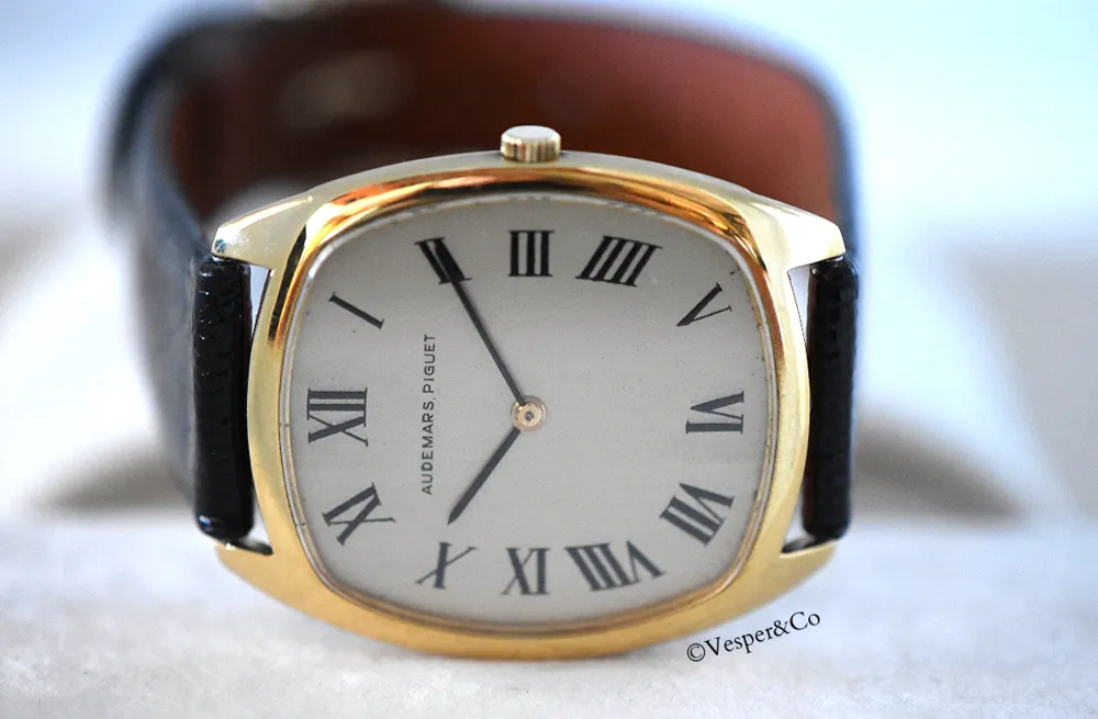 Audemars Piguet 18K Ultra Thin Tonneau Dress Watch