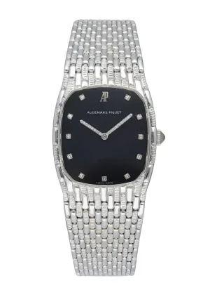 Audemars Piguet White Gold Diamond Bracelet Ladies Watch