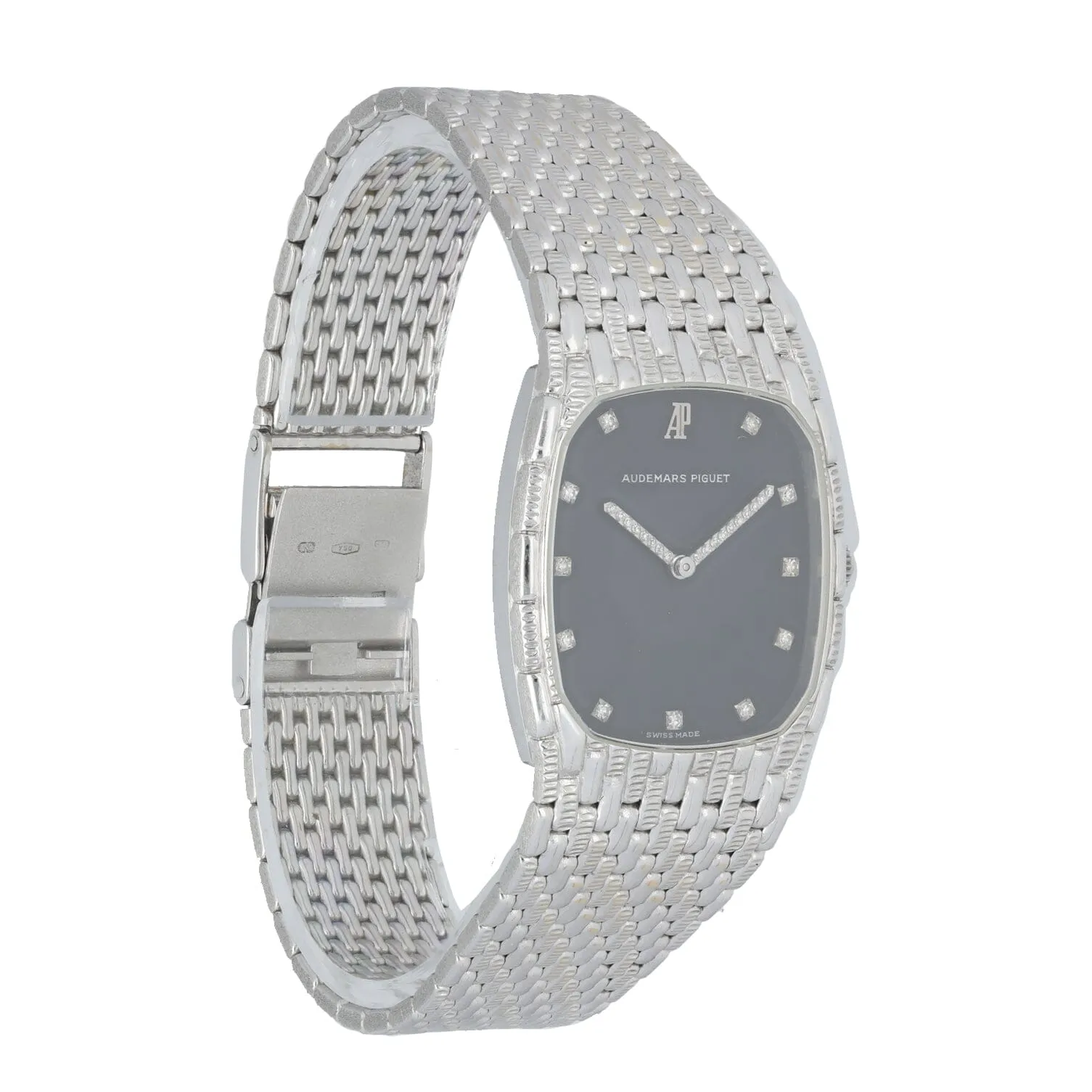 Audemars Piguet White Gold Diamond Bracelet Ladies Watch