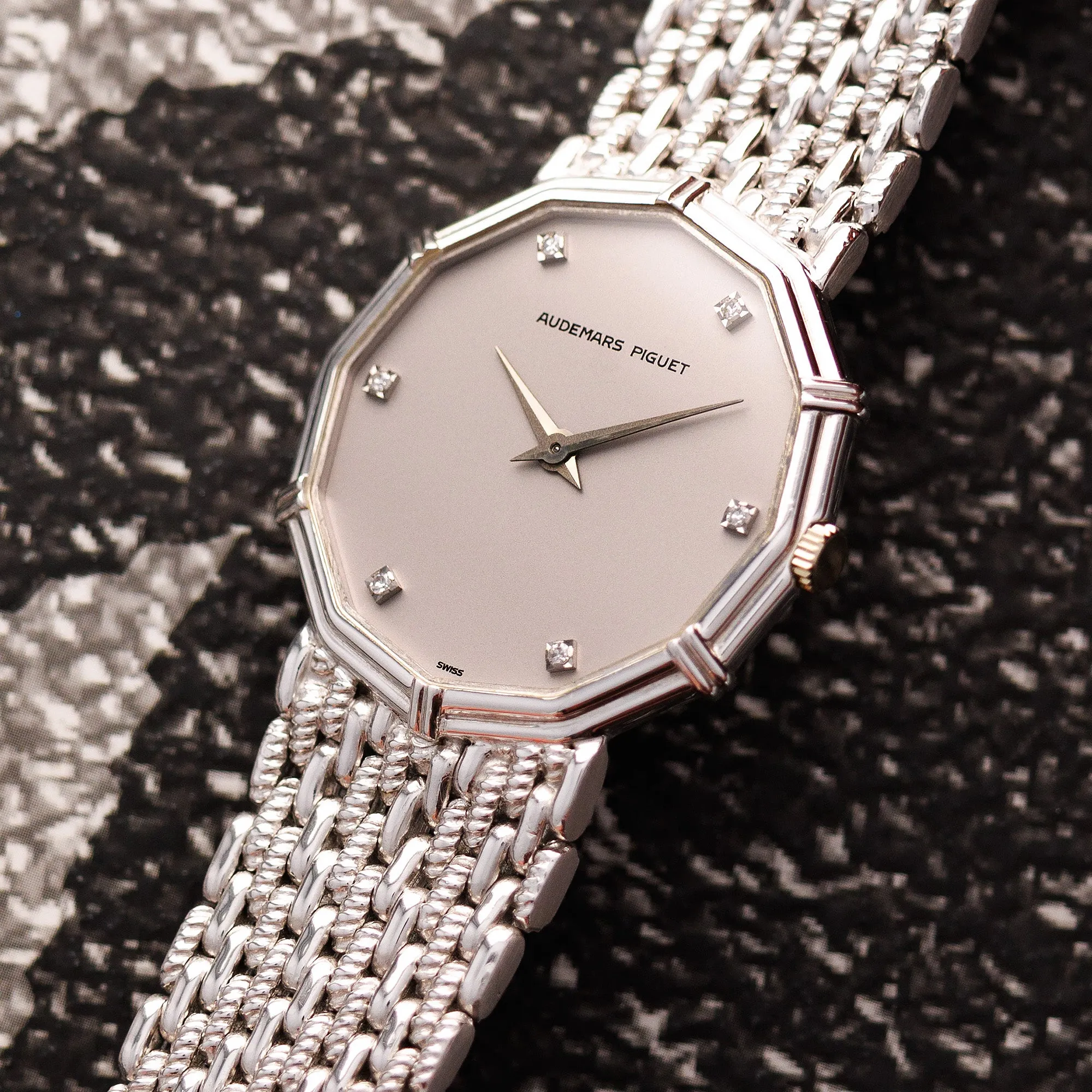 Audemars Piguet White Gold Dodecagon Watch in Like New Condition