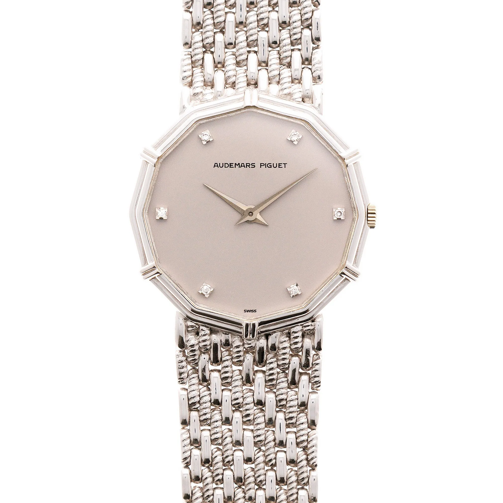 Audemars Piguet White Gold Dodecagon Watch in Like New Condition