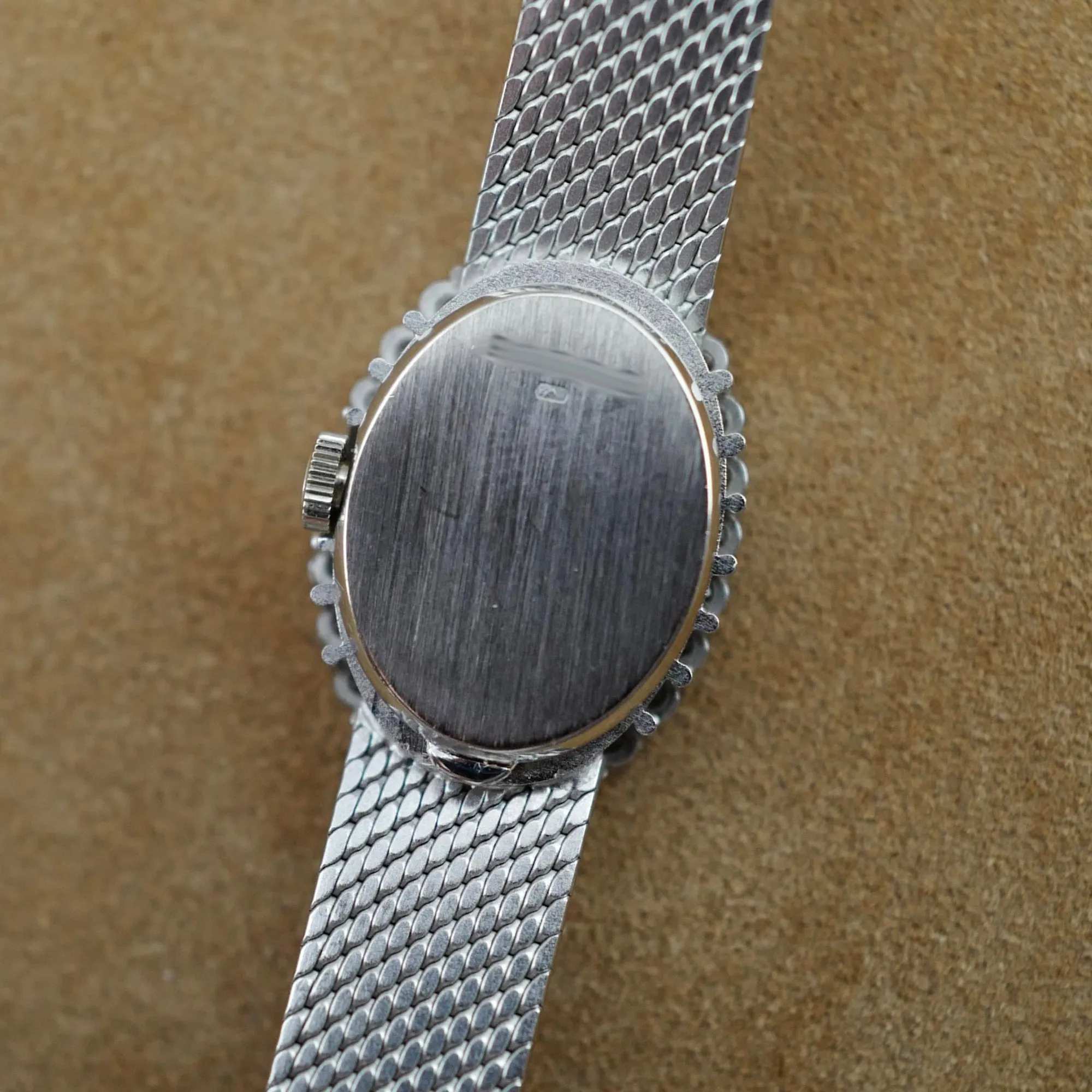Audemars Piguet White Gold Lapis Lazuli and Diamond Watch