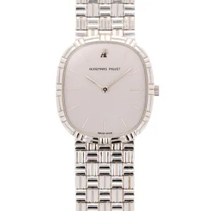 Audemars Piguet White Gold Vintage Bracelet Watch 4647