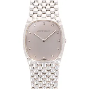 Audemars Piguet White Gold Vintage Bracelet Watch