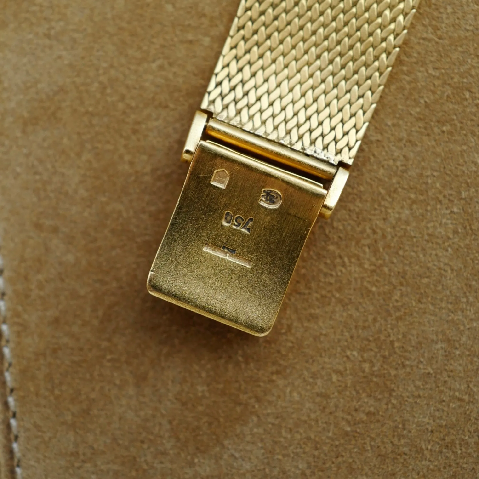 Audemars Piguet Yellow Gold Rectangular Bracelet Watch