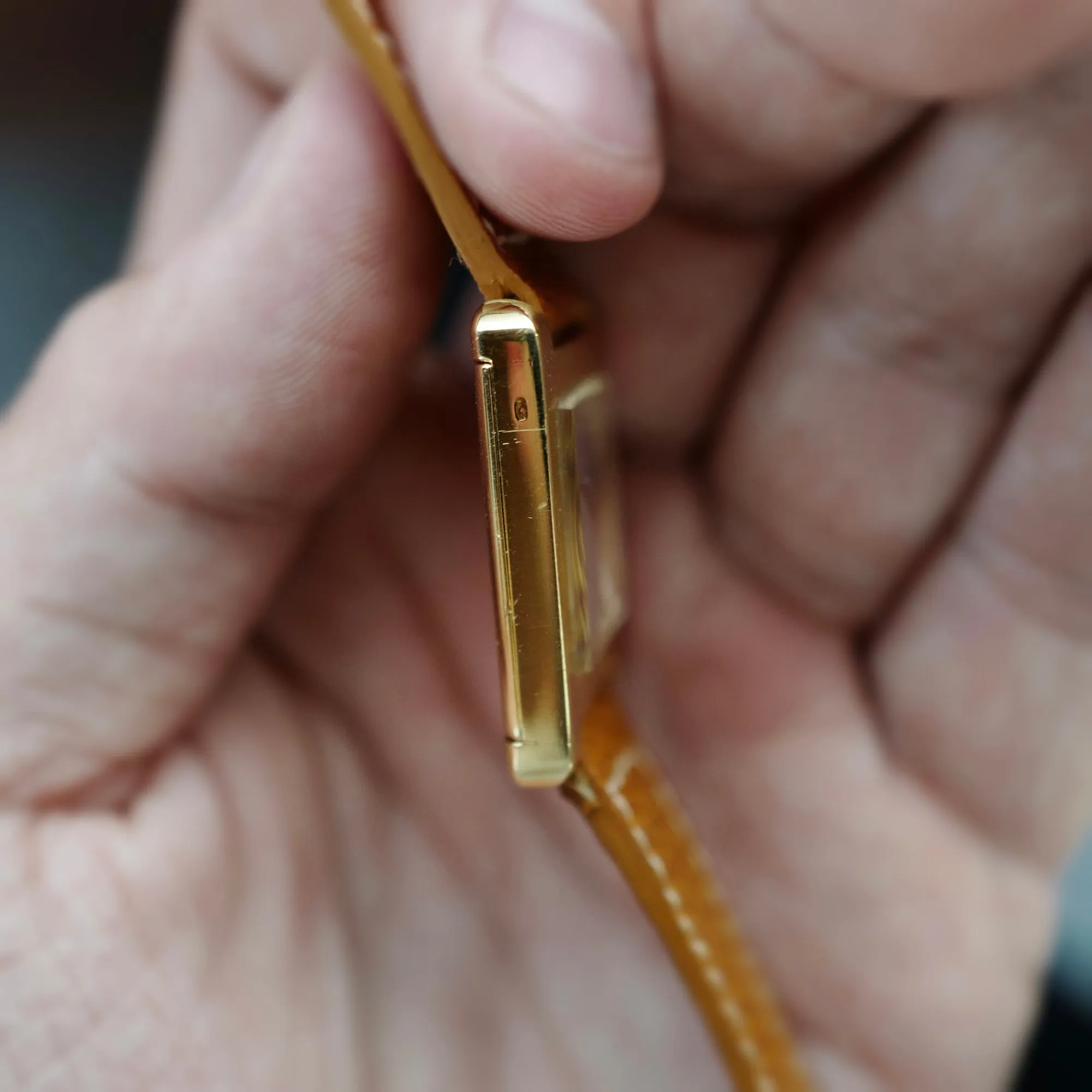 Audemars Piguet Yellow Gold Tank Normale Watch