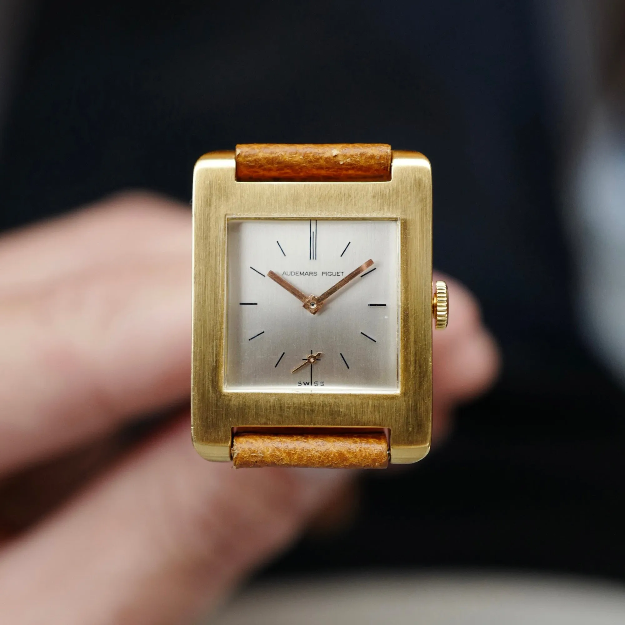 Audemars Piguet Yellow Gold Tank Normale Watch