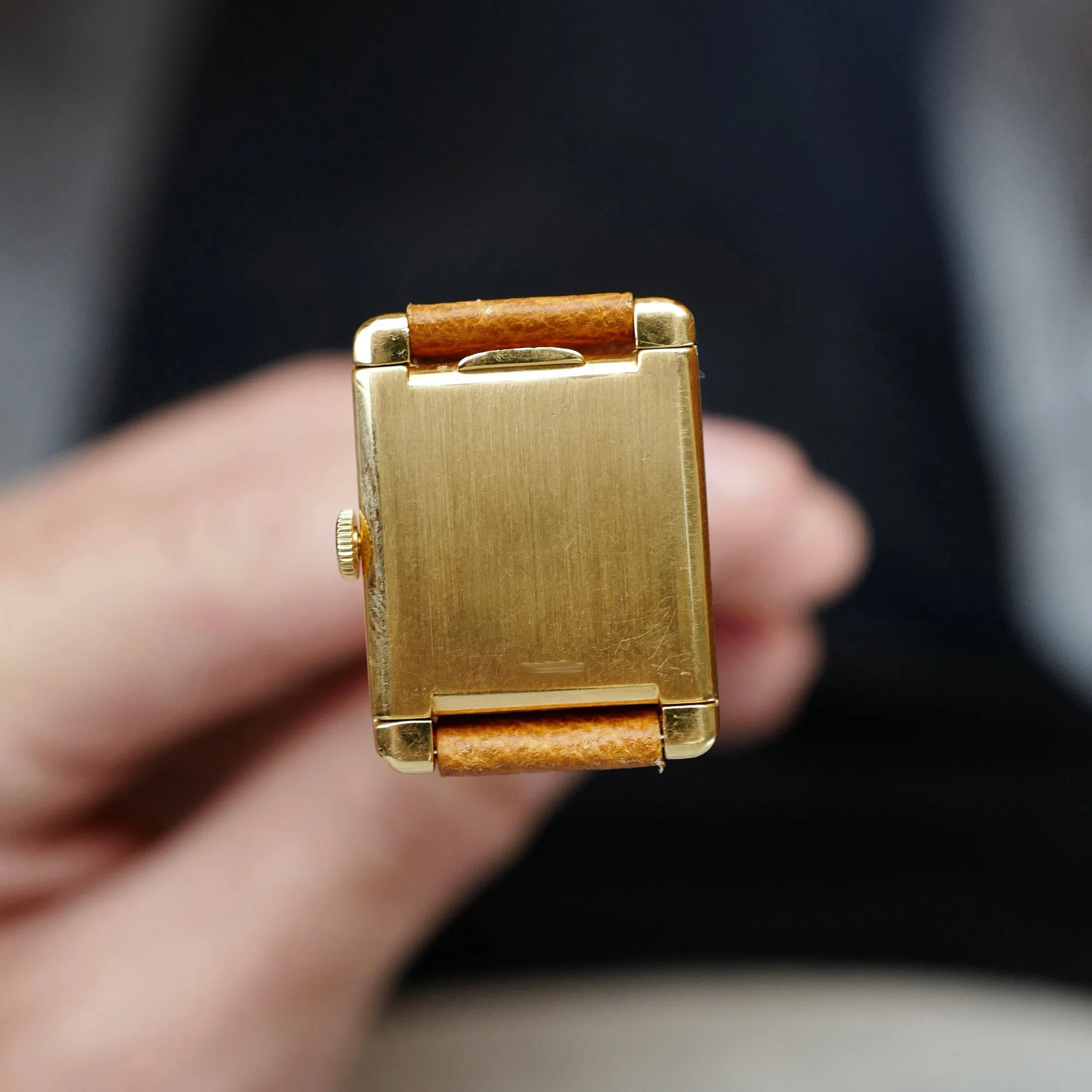 Audemars Piguet Yellow Gold Tank Normale Watch