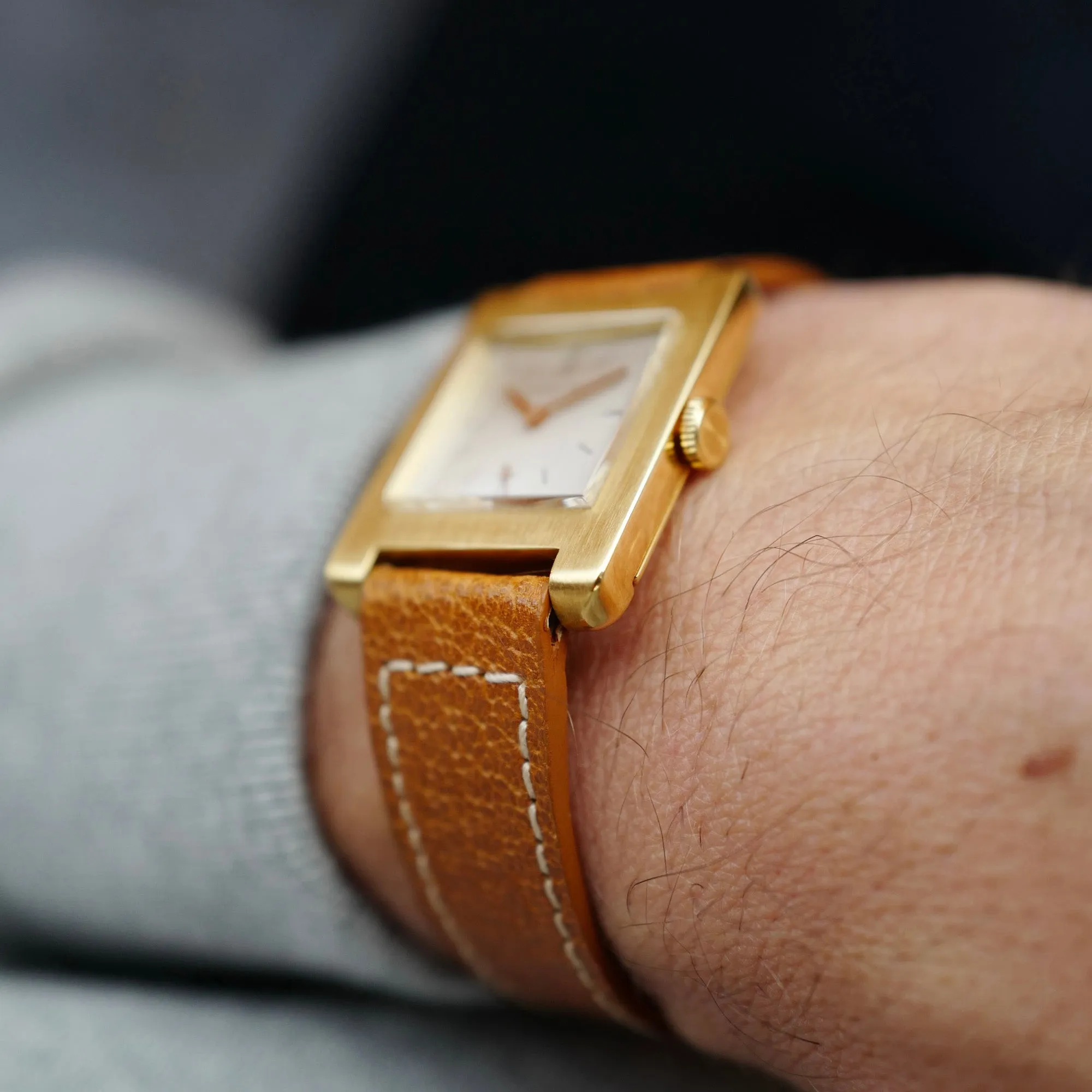 Audemars Piguet Yellow Gold Tank Normale Watch