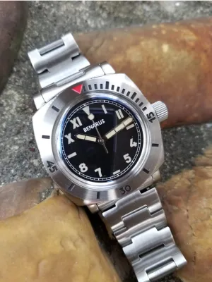 Benarus Moray 42 vintage matte black California vintage lume