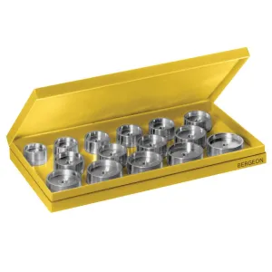 Bergeon 5499-15 Reversible Die Set with Straight Edges