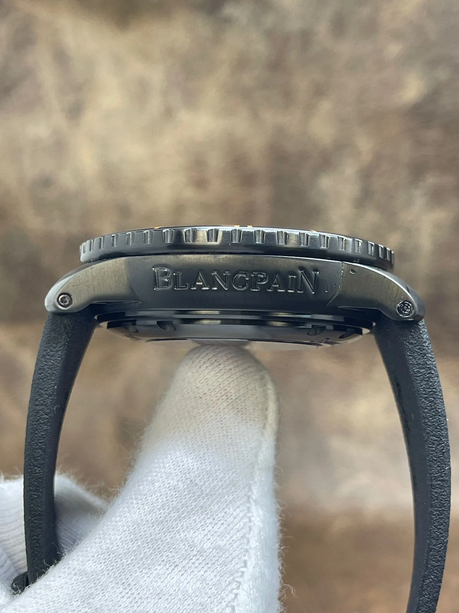 Blancpain Fifty Fathoms Speed Command 5785F-11D03-63  Black carbon fiber Dial Automatic Men's Watch