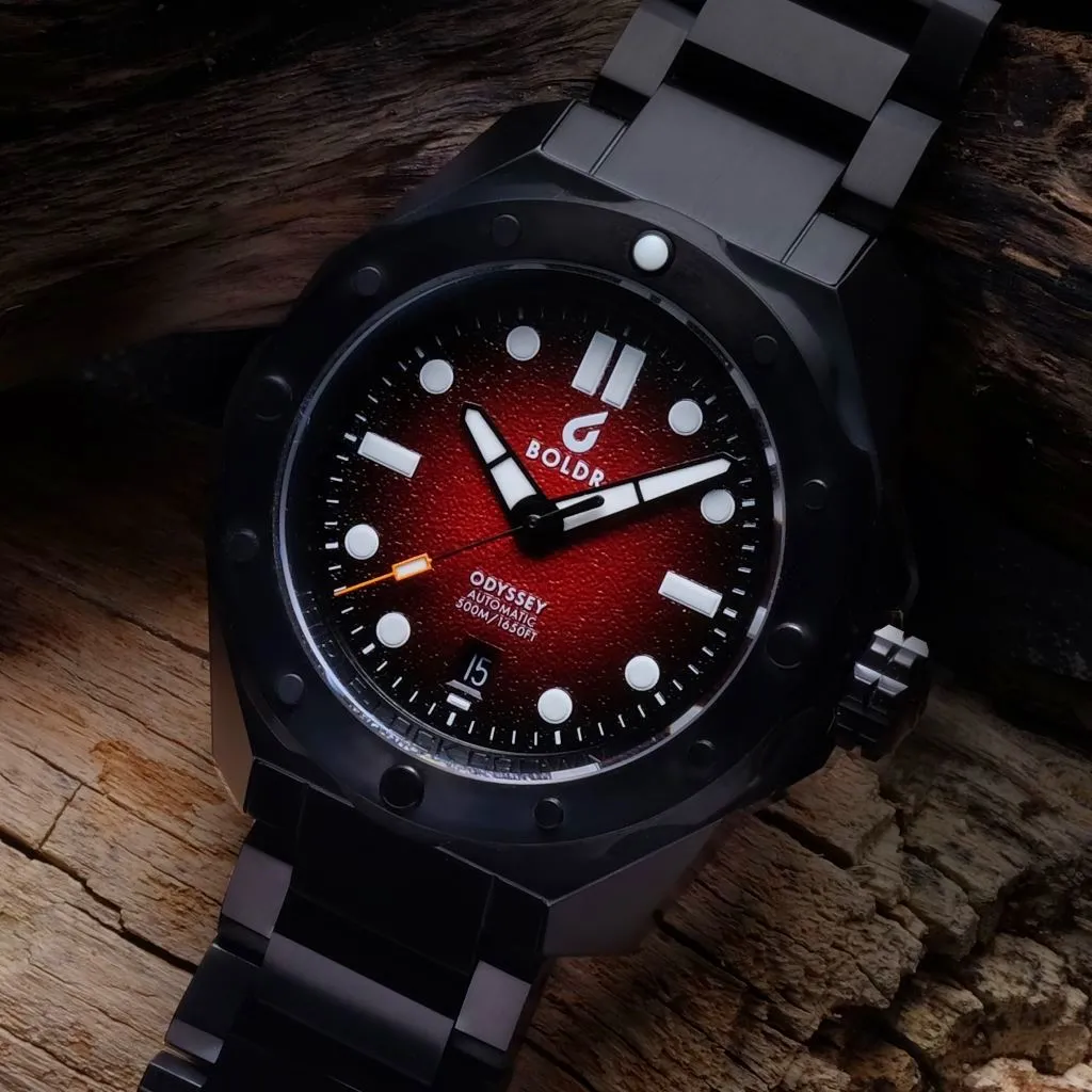 BOLDR Odyssey Metal Red (Swiss&nbsp;Movement)