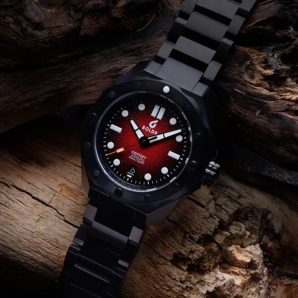 BOLDR Odyssey Metal Red (Swiss&nbsp;Movement)