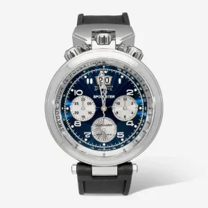 Bovet Sportster Saguaro 46 Chronograph Stainless Steel Automatic Men's Watch SP0477