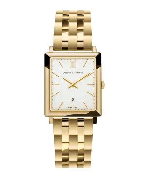 Boyfriend Classic Gold White 40mm