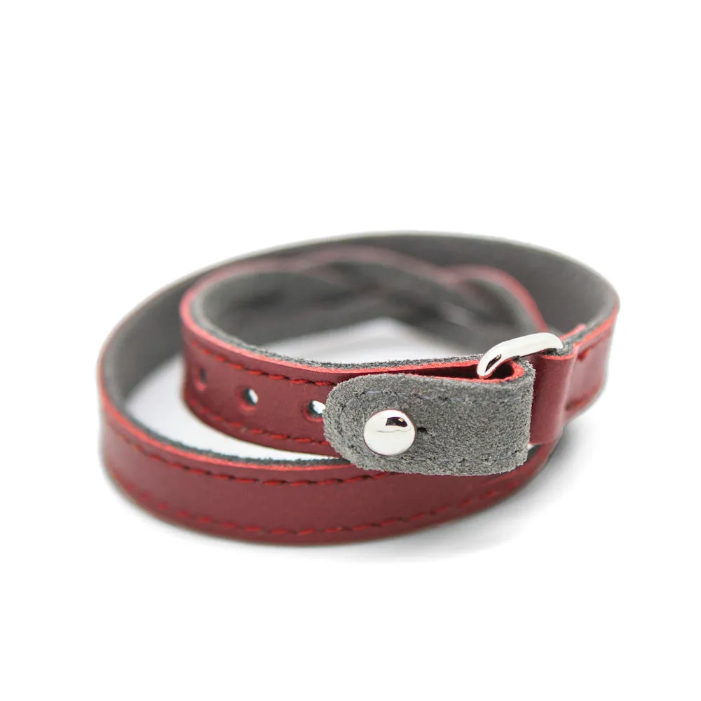 Braided TWIST Watch – Red