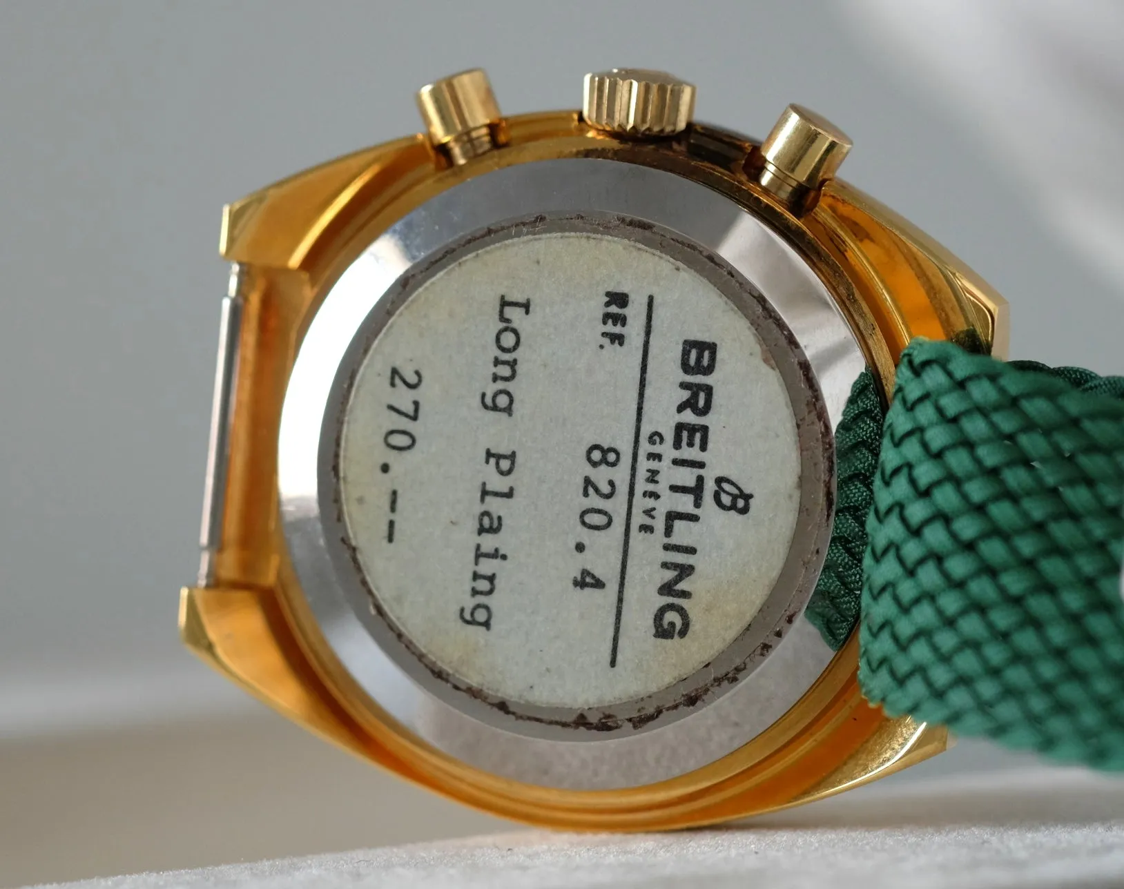 Breitling Long Playing Chronograph "New Old Stock"