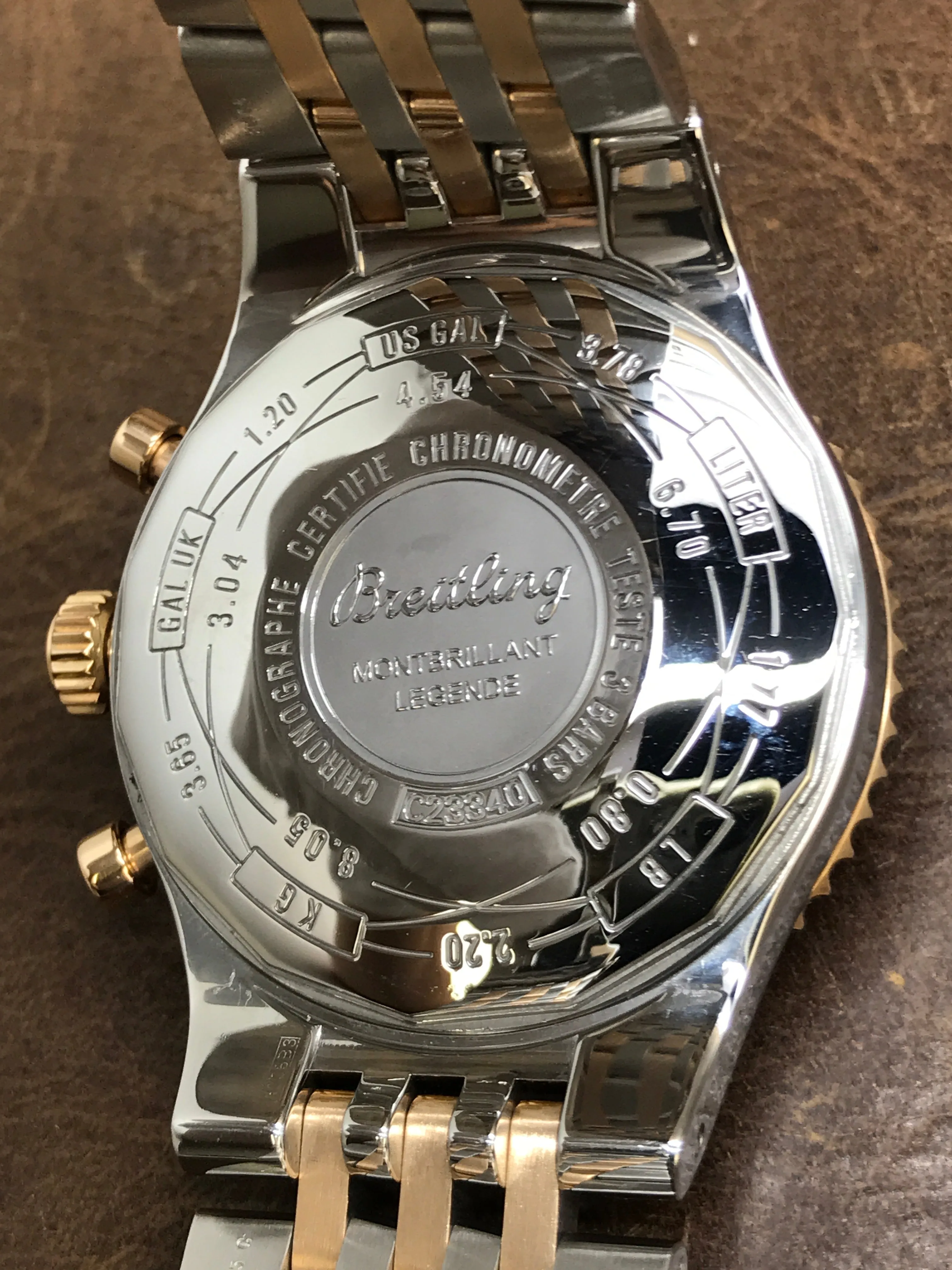 Breitling Navitimer Montbrillant Legende C23340 White Dial Automatic Men's Watch