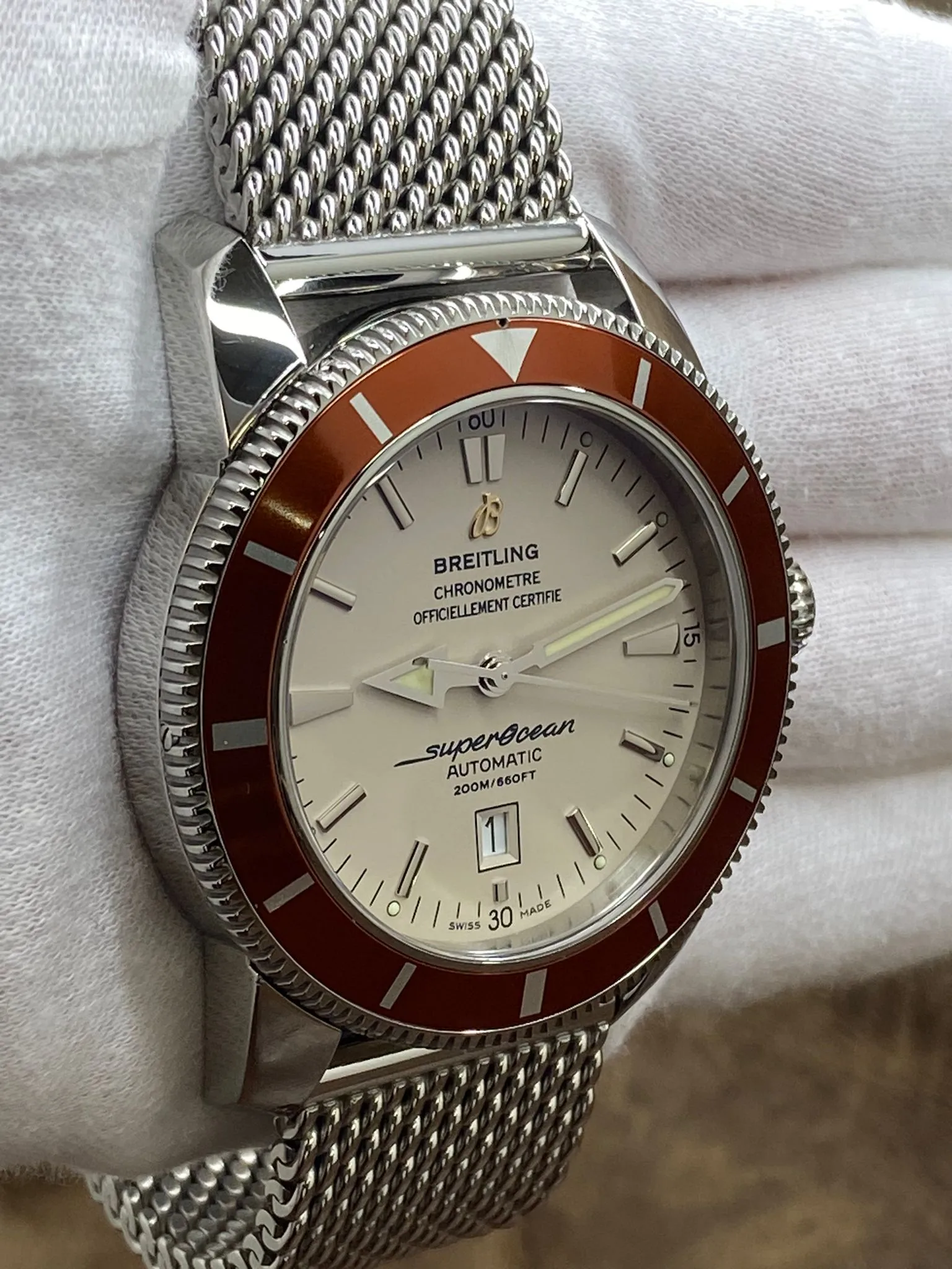 Breitling Superocean Heritage 46 A17320 White Dial Automatic Men's Watch