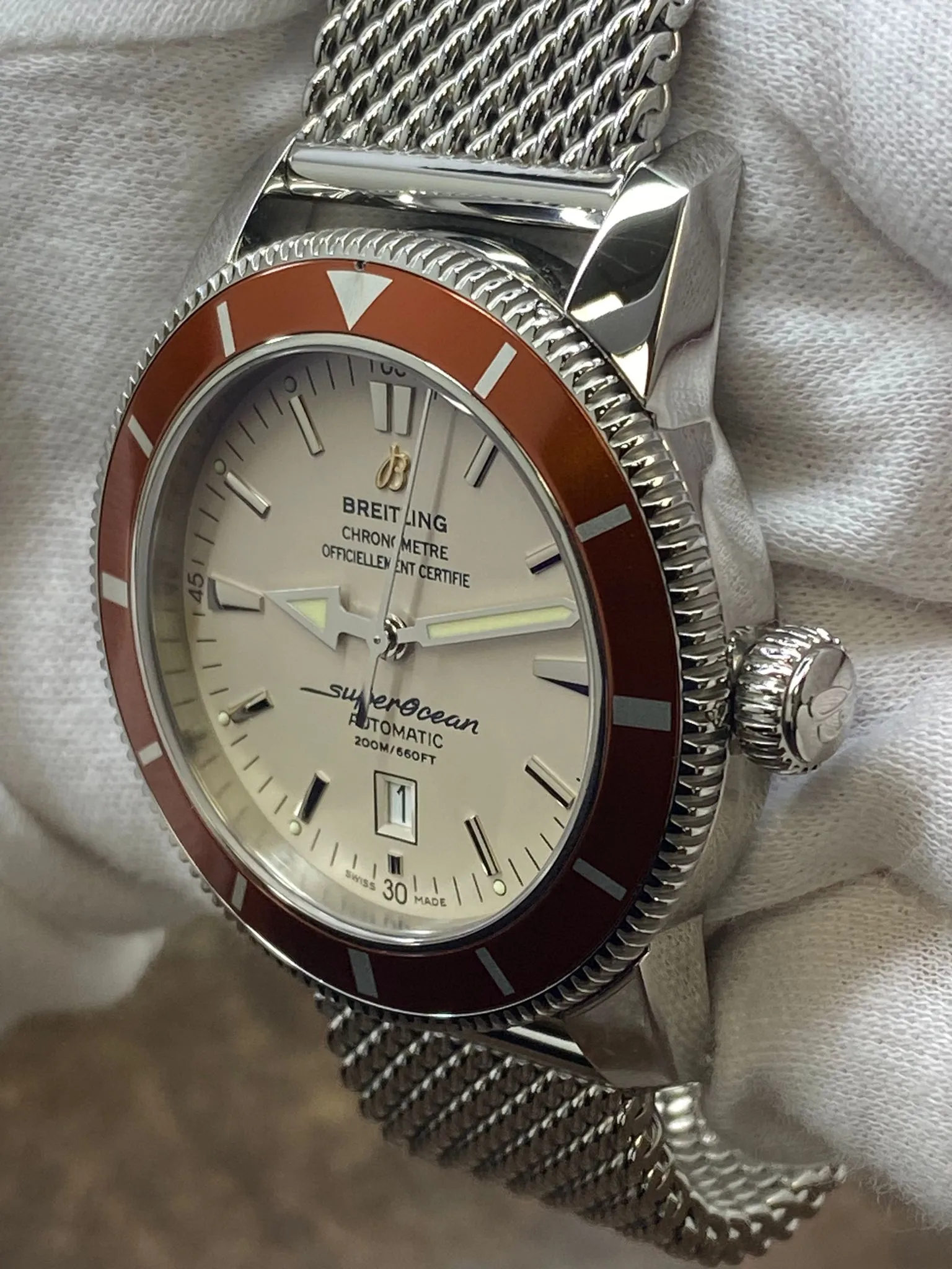 Breitling Superocean Heritage 46 A17320 White Dial Automatic Men's Watch