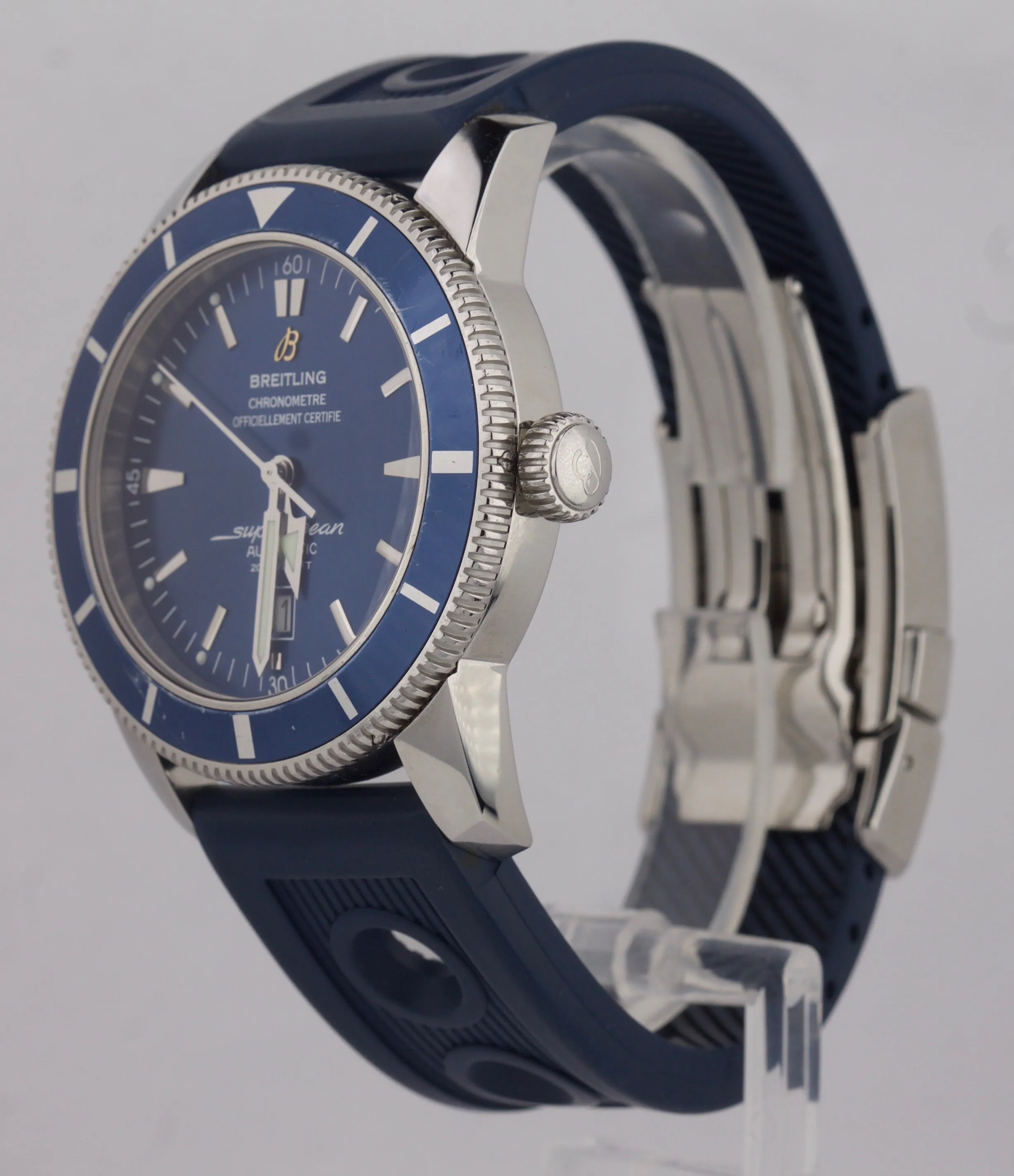 Breitling SuperOcean Heritage 46 Blue A17320 46mm Stainless Steel Swiss Watch